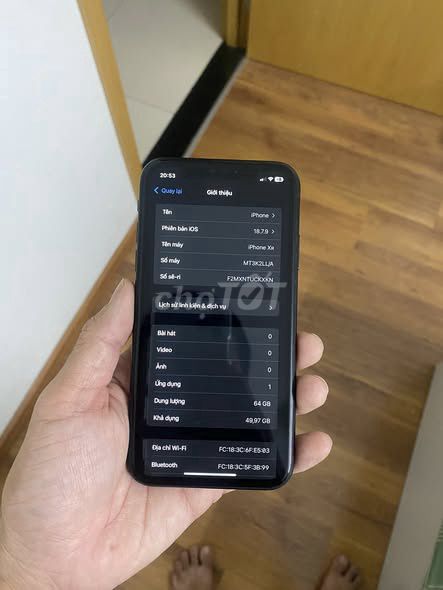 iPhone XR 64GB Đen Quốc tế. Mua bán Điện thoại tại Quận 1 Tp Hồ Chí Minh được đăng bởi Hội Đồ Điện Tử hình 1