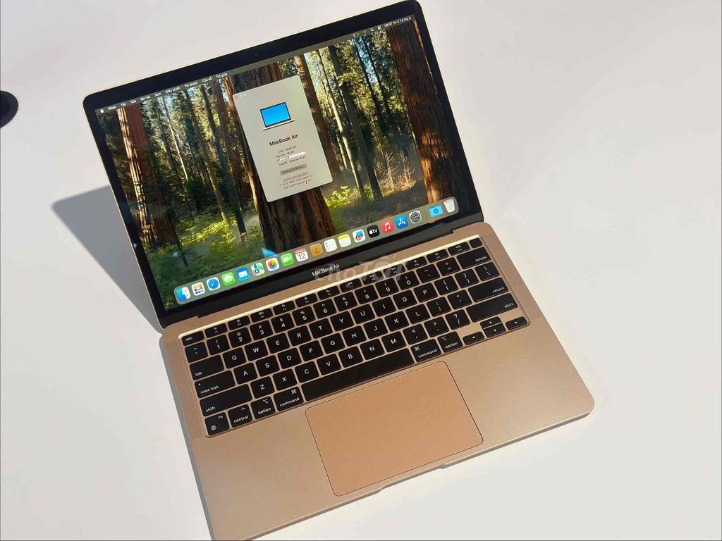 Apple MacBook Air M1 16GB/512GB Vàng Like New. Mua bán Laptop tại Quận Thanh Xuân Hà Nội được đăng bởi Nam Bùi hình 1