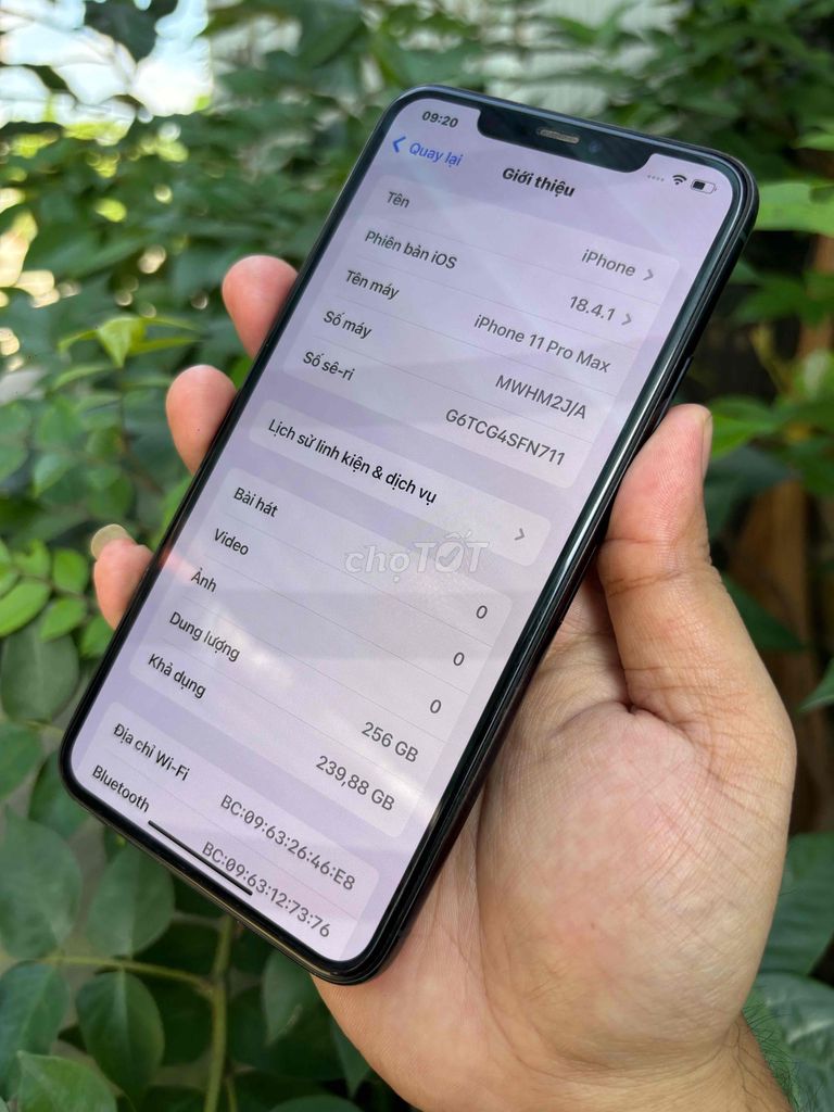Apple iPhone 11 Pro Max 256GB Xám Đã sử dụng. Mua bán Điện thoại tại Huyện Bình Chánh Tp Hồ Chí Minh được đăng bởi Lâm mobiphone hình 1