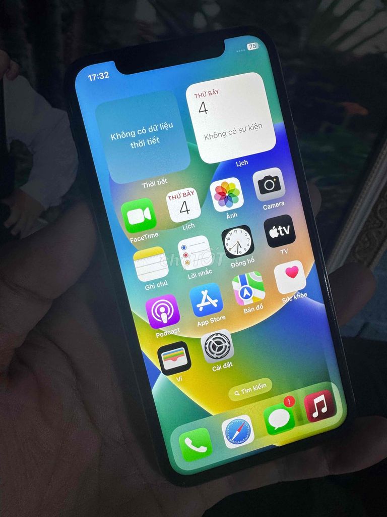 iPhone X màn lk như hình mất face xài ngon pin 91%