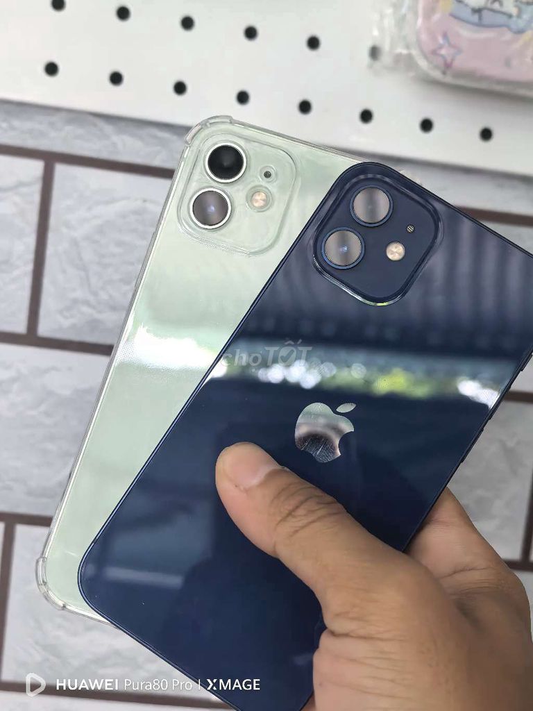 Apple iPhone 12 128GB Xanh dương. Mua bán Điện thoại tại Thành phố Long Xuyên An Giang được đăng bởi Bơ Store  Điện thoại xách tay hình 1