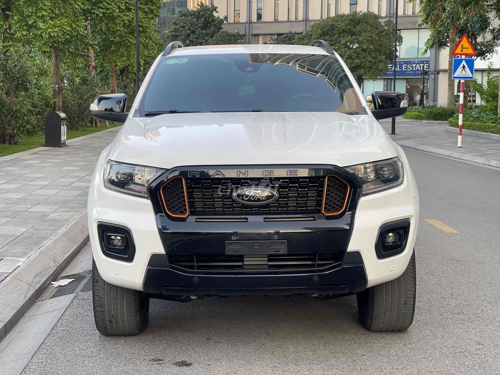 Ford Ranger Wildtrak moden 2021 Trắng 27000 km. Mua bán Ô tô tại Quận Nam Từ Liêm Hà Nội được đăng bởi Thanh Kiệm hình 1