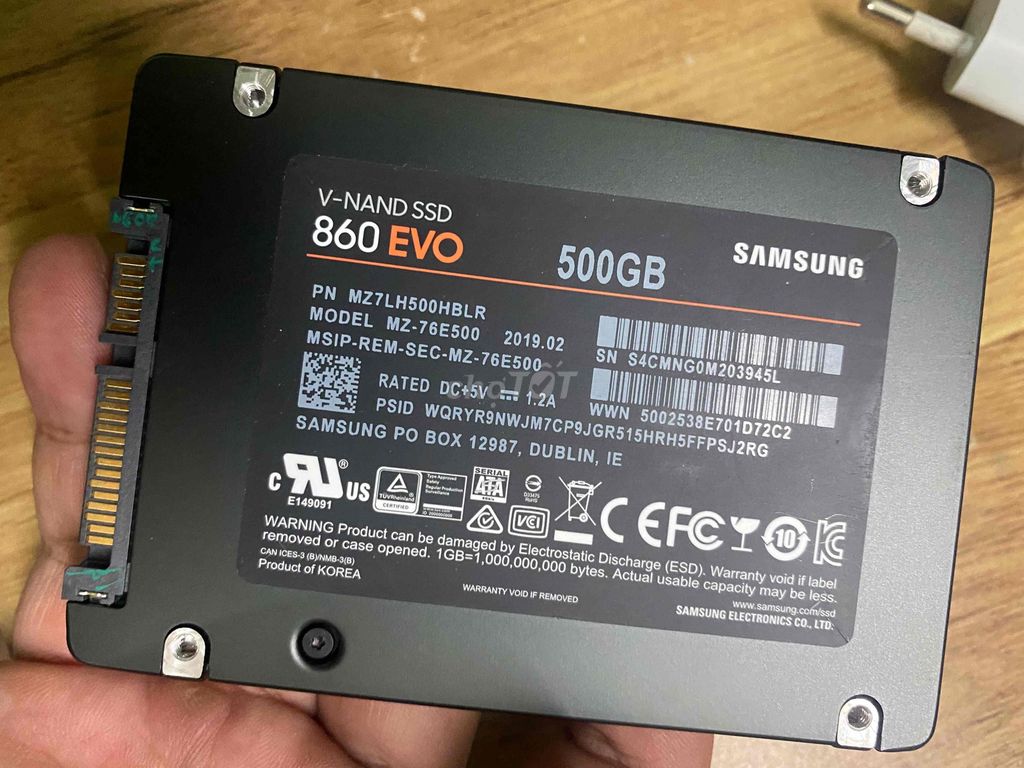 SSD Samsung 500G Evo 870/860 zin đét us 100% W10. Mua bán Linh kiện (RAM, Card...) tại Quận 7 Tp Hồ Chí Minh được đăng bởi Jack Nguyễn hình 1