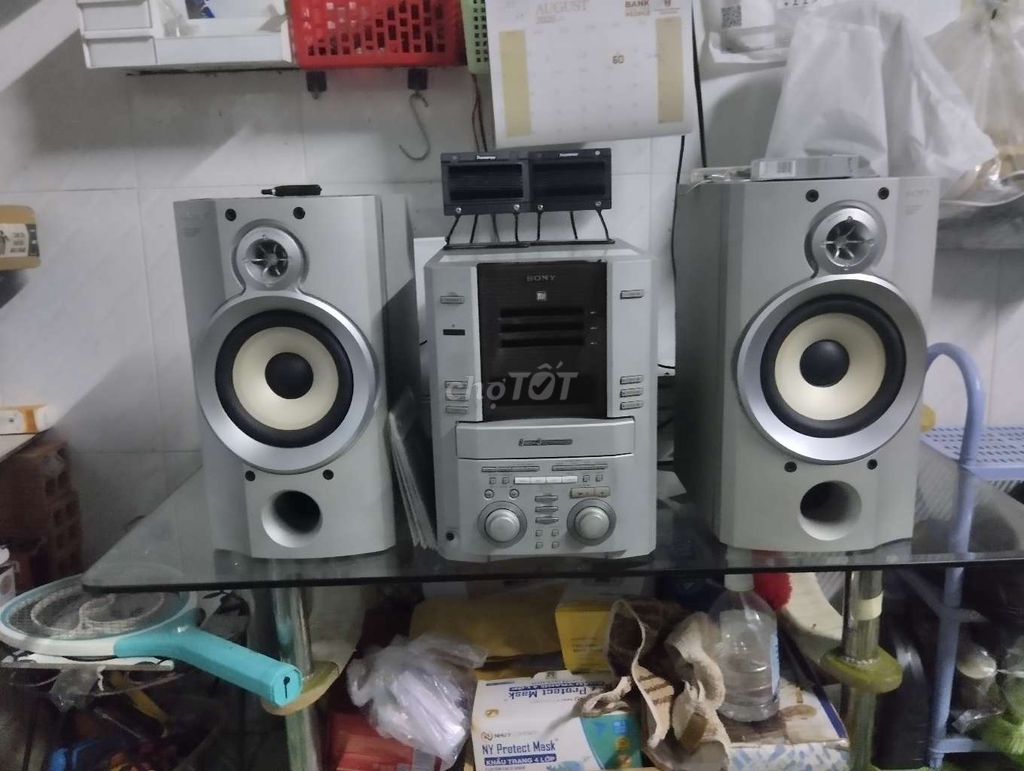 Dàn máy nghe nhạc Sony Xám. Mua bán Tivi, Âm thanh tại Huyện Nhà Bè Tp Hồ Chí Minh được đăng bởi Vu Tien Dung hình 1