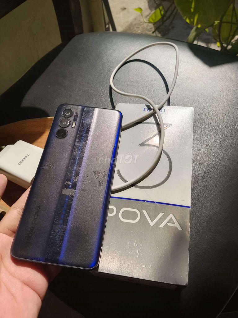Tecno Pova 3 128GB Đen Đã sử dụng. Mua bán Điện thoại tại Quận Phú Nhuận Tp Hồ Chí Minh được đăng bởi Khang Huy Long hình 1