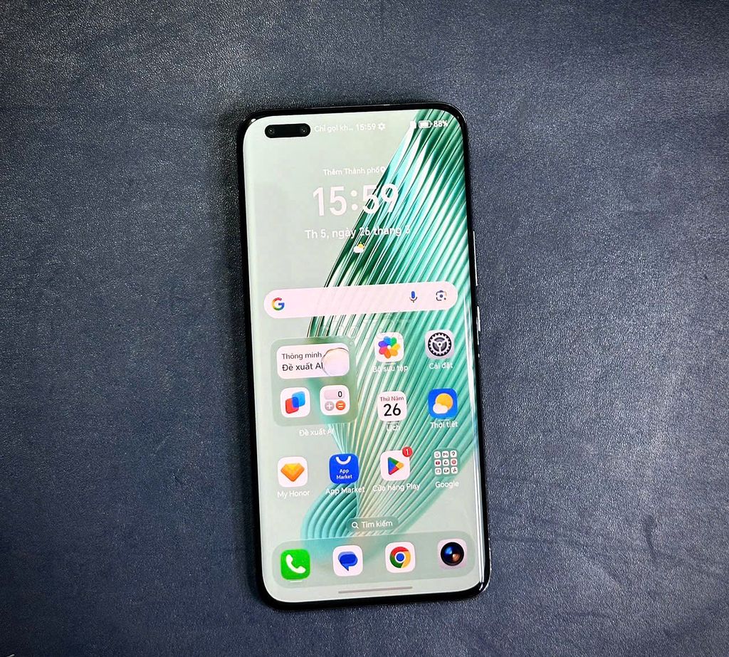 Honor Magic 5 Pro QT 8/256 đen như tin đăng gl. Mua bán Điện thoại tại Quận 3 Tp Hồ Chí Minh được đăng bởi T83 hình 1