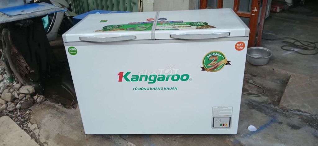 Tủ đông Kangaroo 350 lít Trắng kháng khuẩn. Mua bán Tủ lạnh tại Quận Tân Phú Tp Hồ Chí Minh được đăng bởi Anh Lộc hình 1