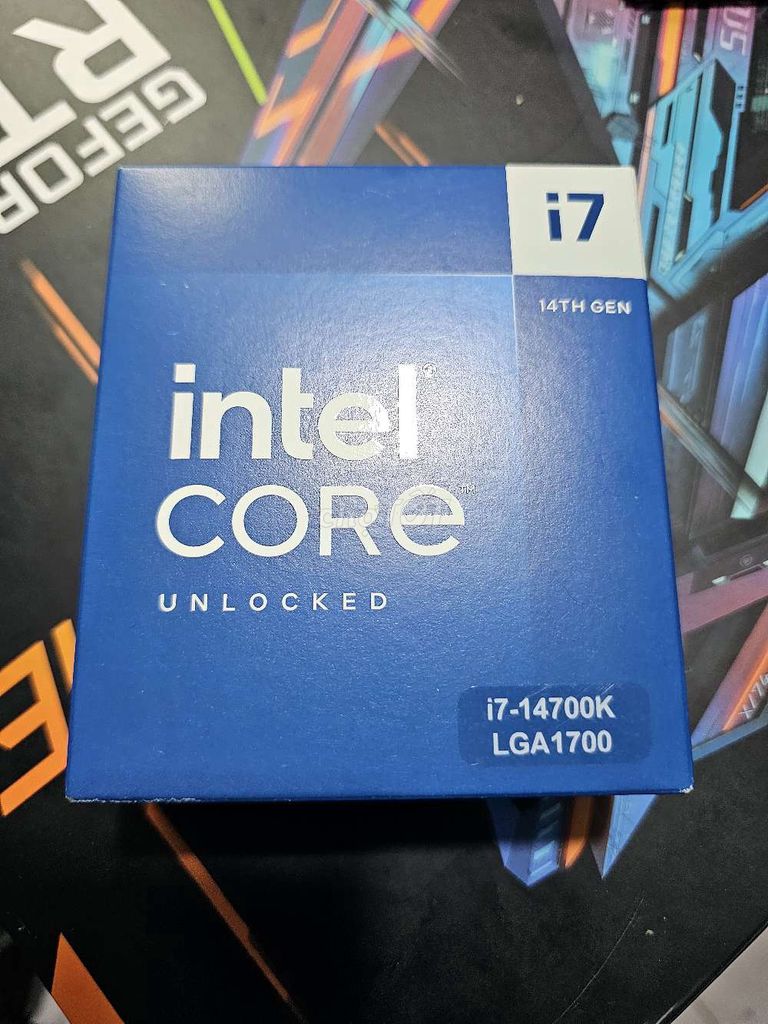 CPU intel Core i7 14700K, Box Chính hãng, BH 5 năm