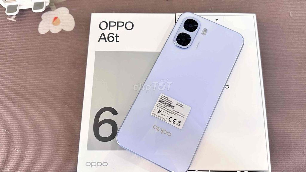 Oppo A6t / 64gb Tím nhạt. Mua bán Điện thoại tại Quận 7 Tp Hồ Chí Minh được đăng bởi Vy Điện Máy Trả Góp Nhanh hình 1