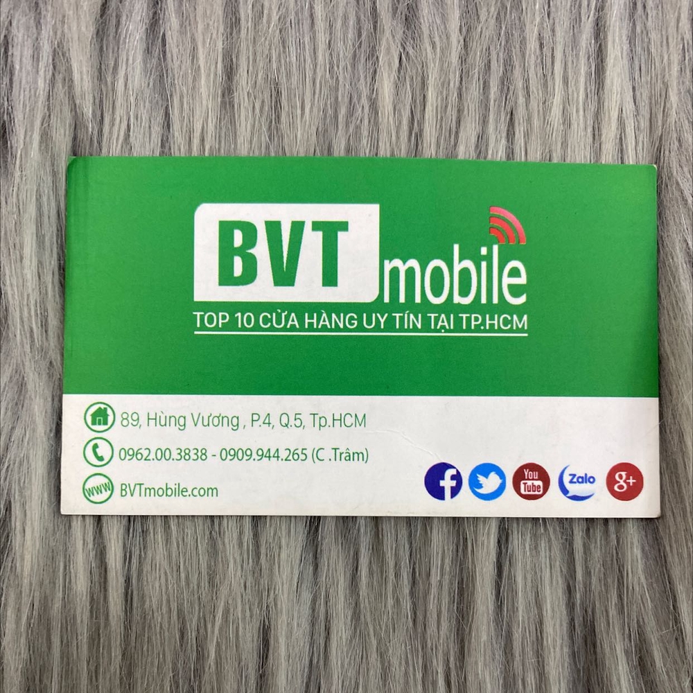 CỬA HÀNG BVTMOBILE (CỬA HÀNG UY TÍN TẠI TPHCM) tại Quận 5, Tp Hồ Chí Minh hình 1