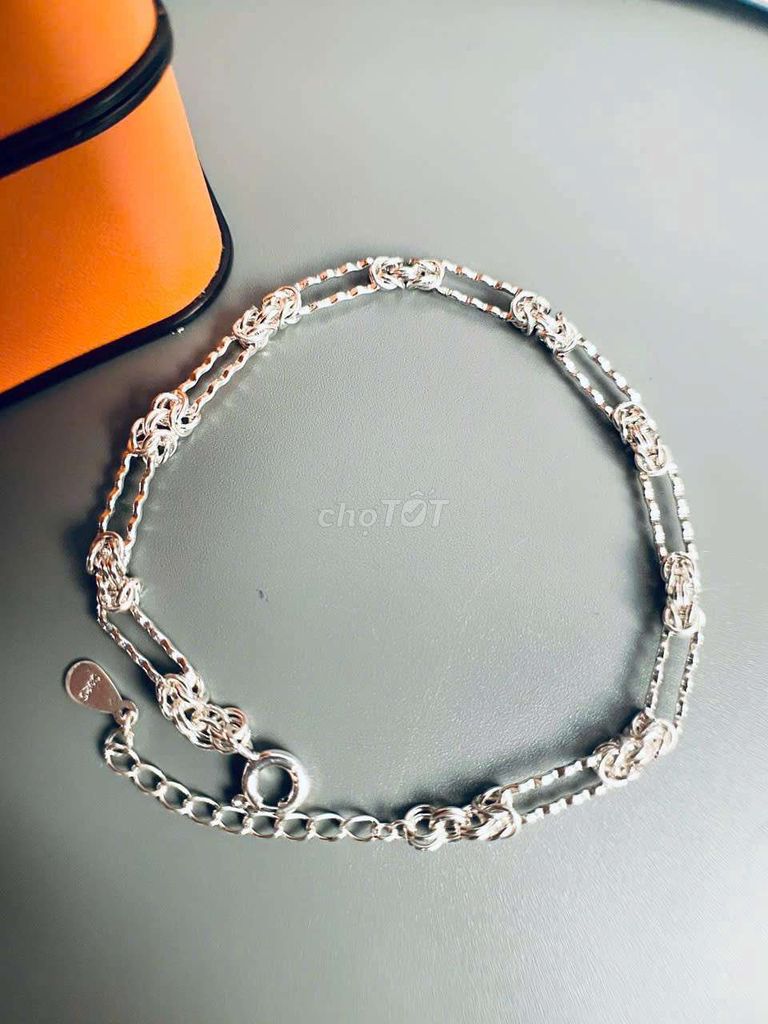 Lắc tay Bạc 925 16-18cm Unisex. Mua bán Phụ kiện thời trang khác tại Quận 7 Tp Hồ Chí Minh được đăng bởi Chuồn Chuồn Ớt  hình 1