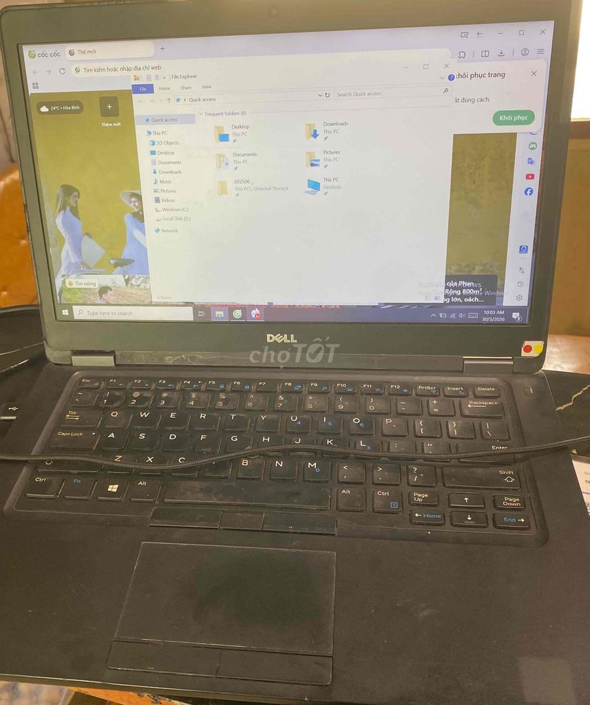 Dell Laptop màu Đen. Mua bán Laptop tại Huyện Lương Sơn Hòa Bình được đăng bởi Mạnh Cường hình 1