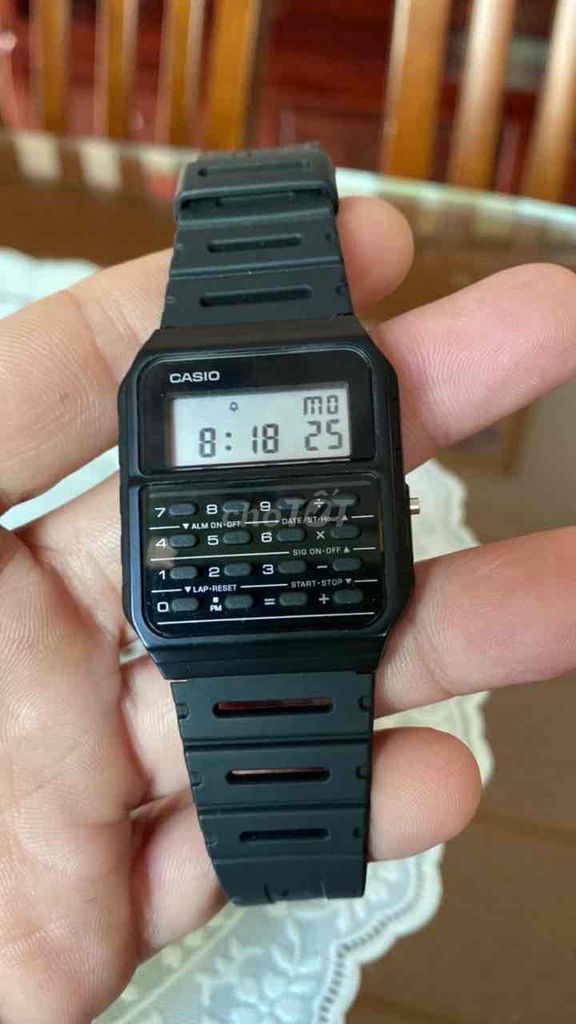 Đồng hồ Casio CA-53W Đen. Mua bán Đồng hồ tại Quận Bình Thuỷ Cần Thơ được đăng bởi Nguyễn lynh hình 1
