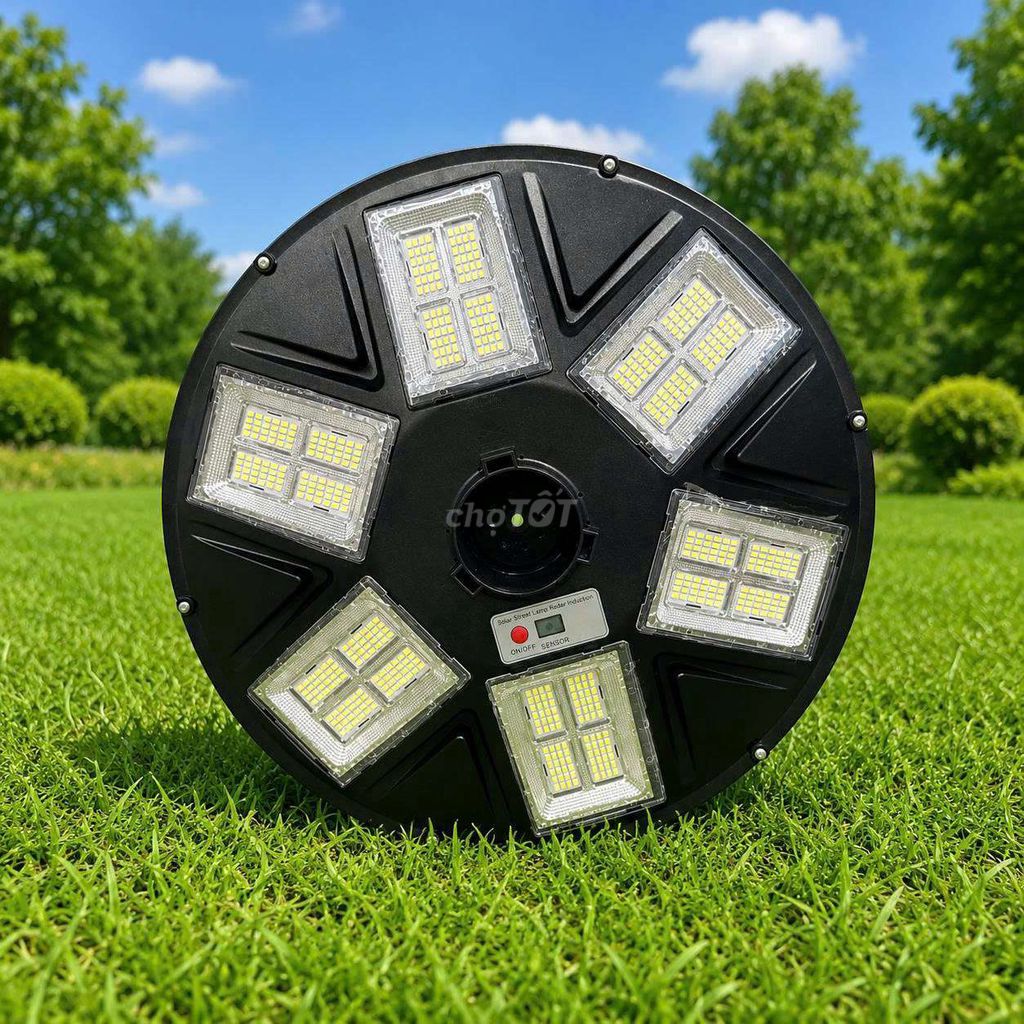 Đèn năng lượng mặt trời UFO Đen Cảm biến radar. Mua bán Đèn tại Thành phố Biên Hòa Đồng Nai được đăng bởi Thanh Solar Lighting hình 1