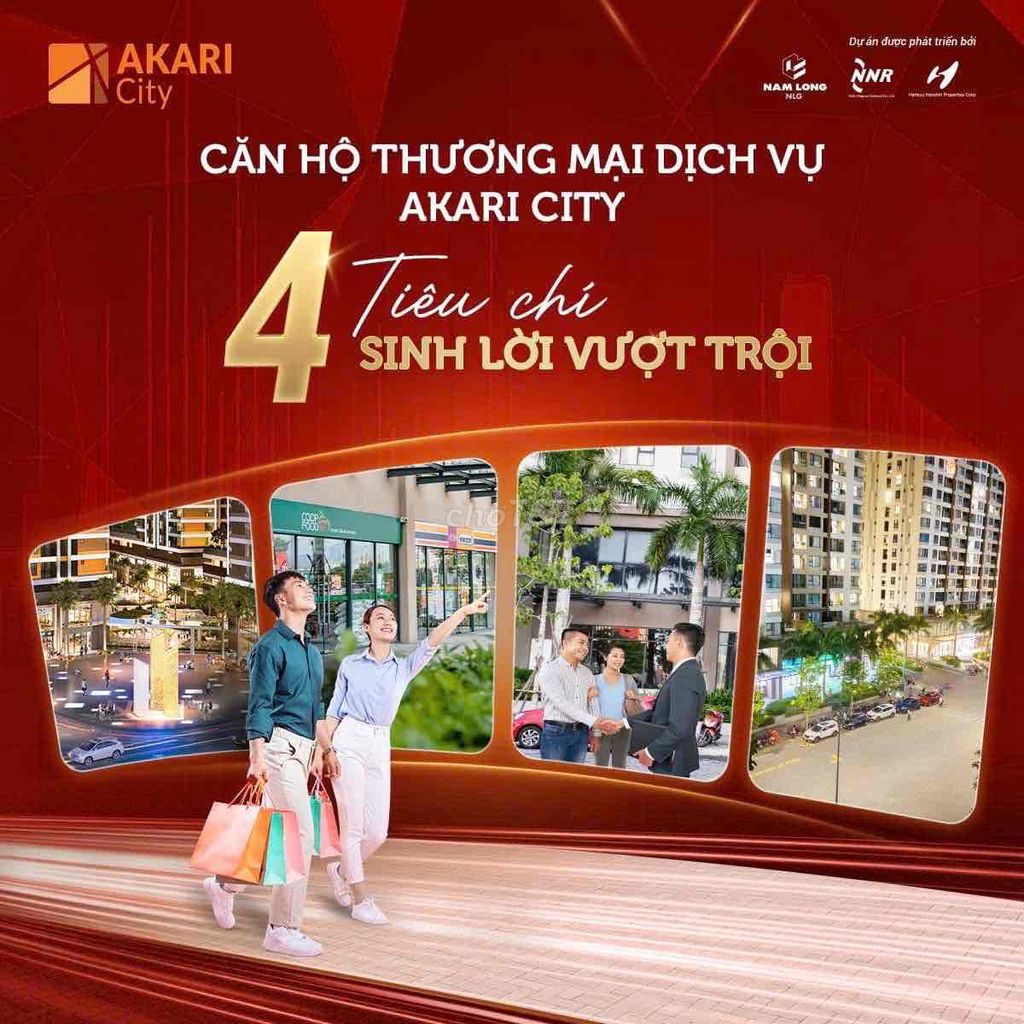 Nam Long mở bán Shophouse Akari City, Chiết khấu 8% + Giảm thêm 200tr