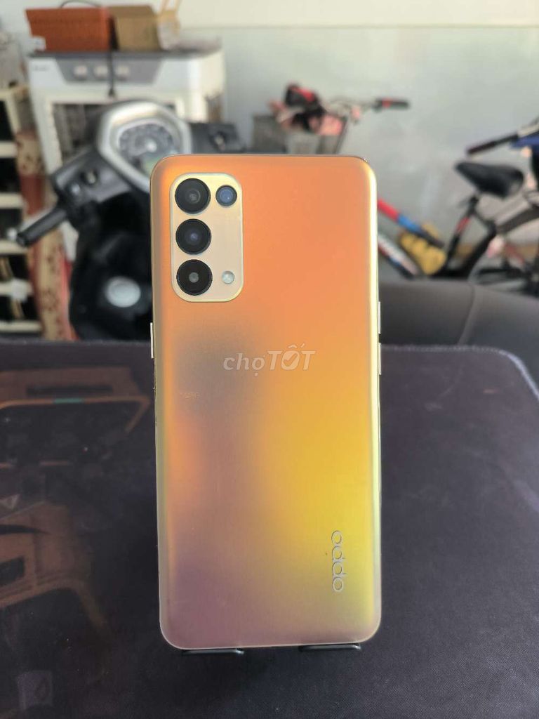 OPPO Reno5 128GB Vàng. Mua bán Điện thoại tại Quận Thanh Xuân Hà Nội được đăng bởi Hoàng Anh Mobile hình 1