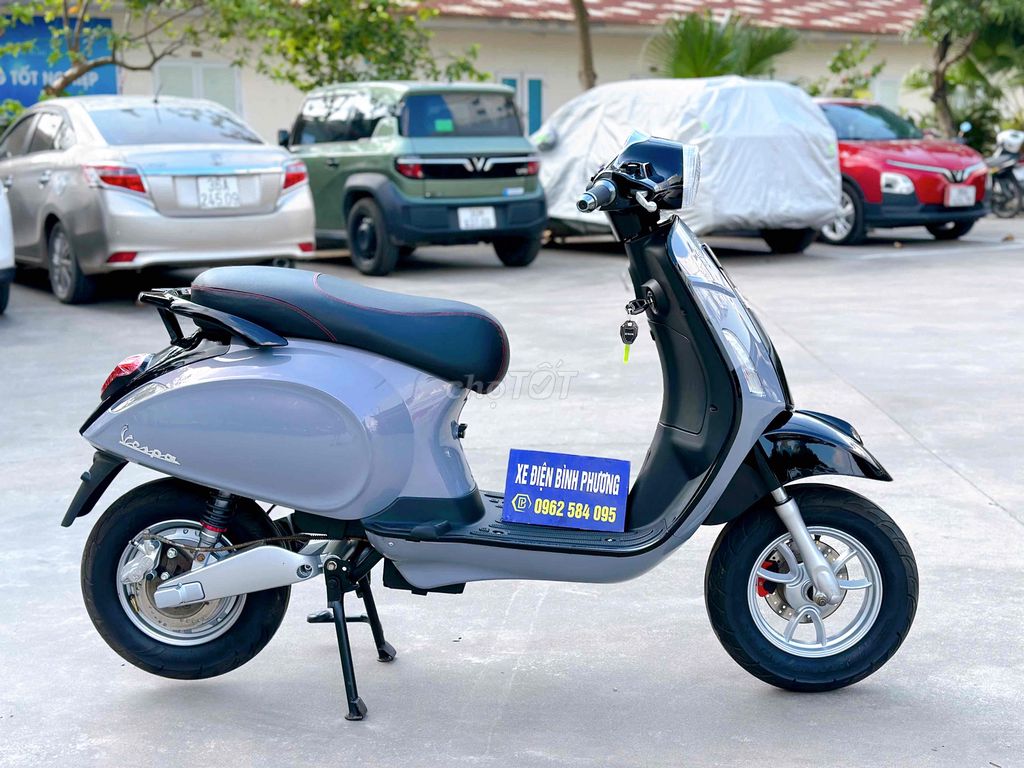 Бумага для полнодисковых тормозов Vespa Electric Scooter розово-серая 2