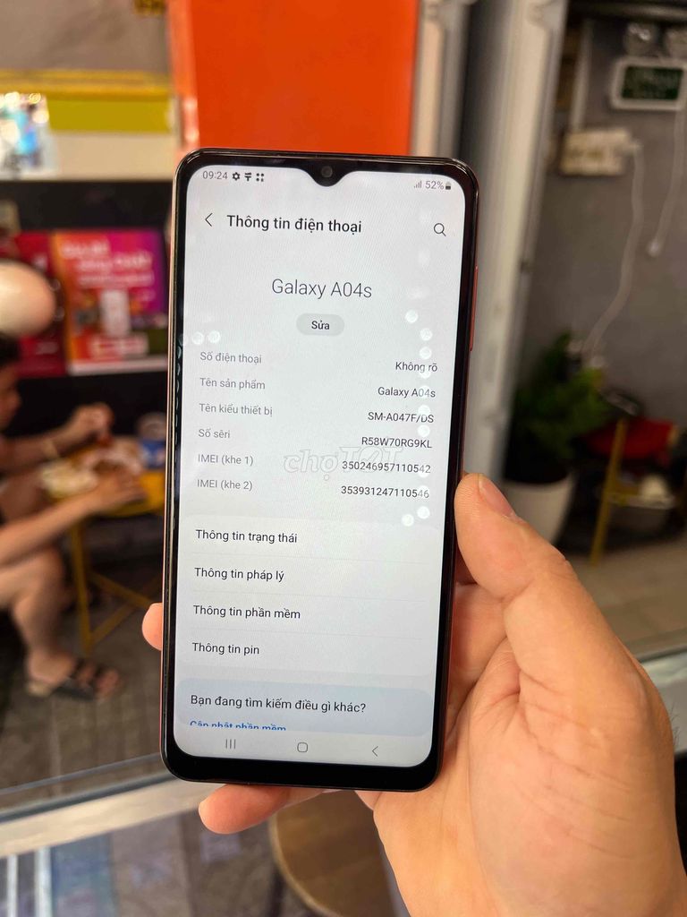Samsung Galaxy A04s máy zin đẹp