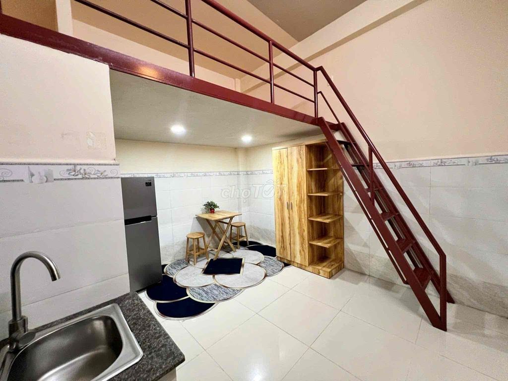 Cho Thuê CHDV Mới 100% Gần Bùi Đình Tuý , Nơ Trang Long ,ĐH VLU,IUH