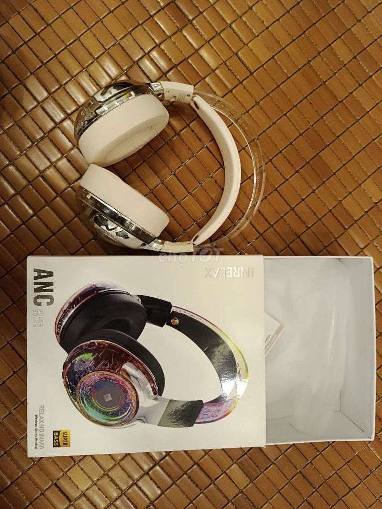 Tai nghe Bluetooth Chống ồn RGB Mới. Mua bán Tivi, Âm thanh tại Quận Hà Đông Hà Nội được đăng bởi Thu Phung hình 1
