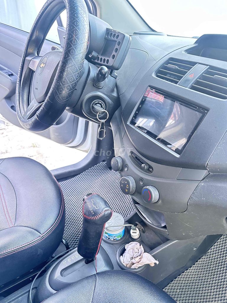 Chevrolet Spark 2012 Trắng 100745 km. Mua bán Ô tô tại Huyện Thanh Oai Hà Nội được đăng bởi Góc khuẤt hình 6