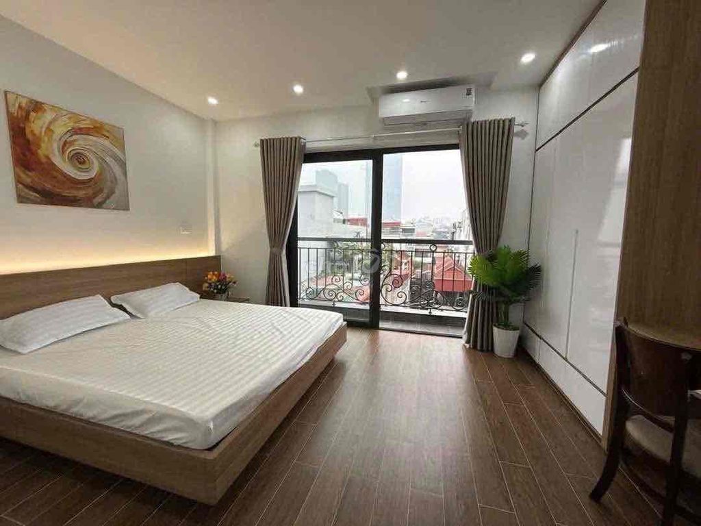 Cho thuê căn hộ 1PN Full nội thất - Ban công - Mới đẹp - Vào ở nga