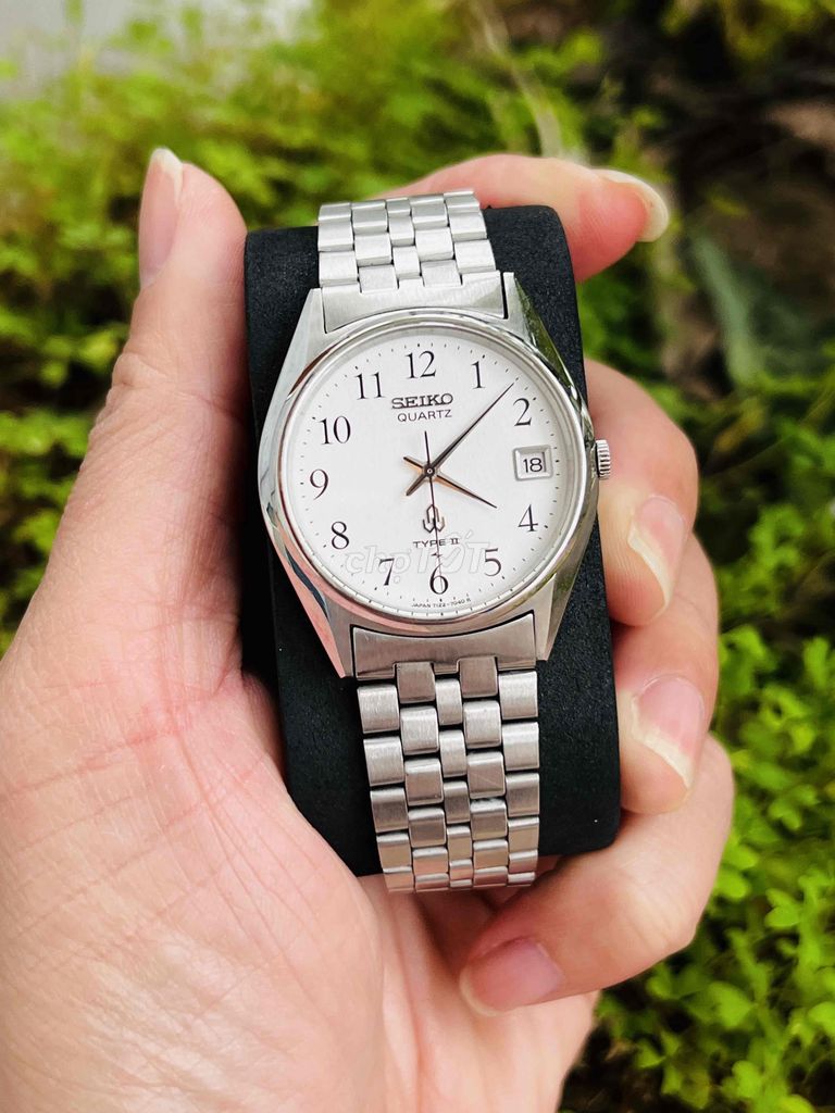 Seiko quartz type II cọc học trò độ mới hoàn hảo