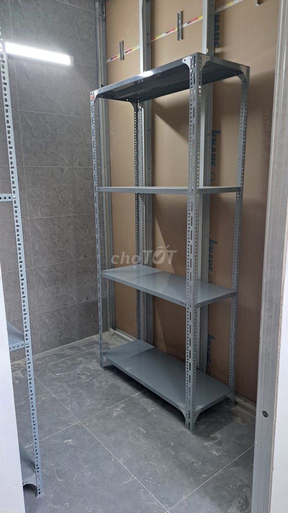 Kệ sắt v lỗ xám ghi 004. Mua bán Tủ, kệ gia đình tại Quận Bình Tân Tp Hồ Chí Minh được đăng bởi Kệ sắt để hàng ngọc tín tphcm hình 1