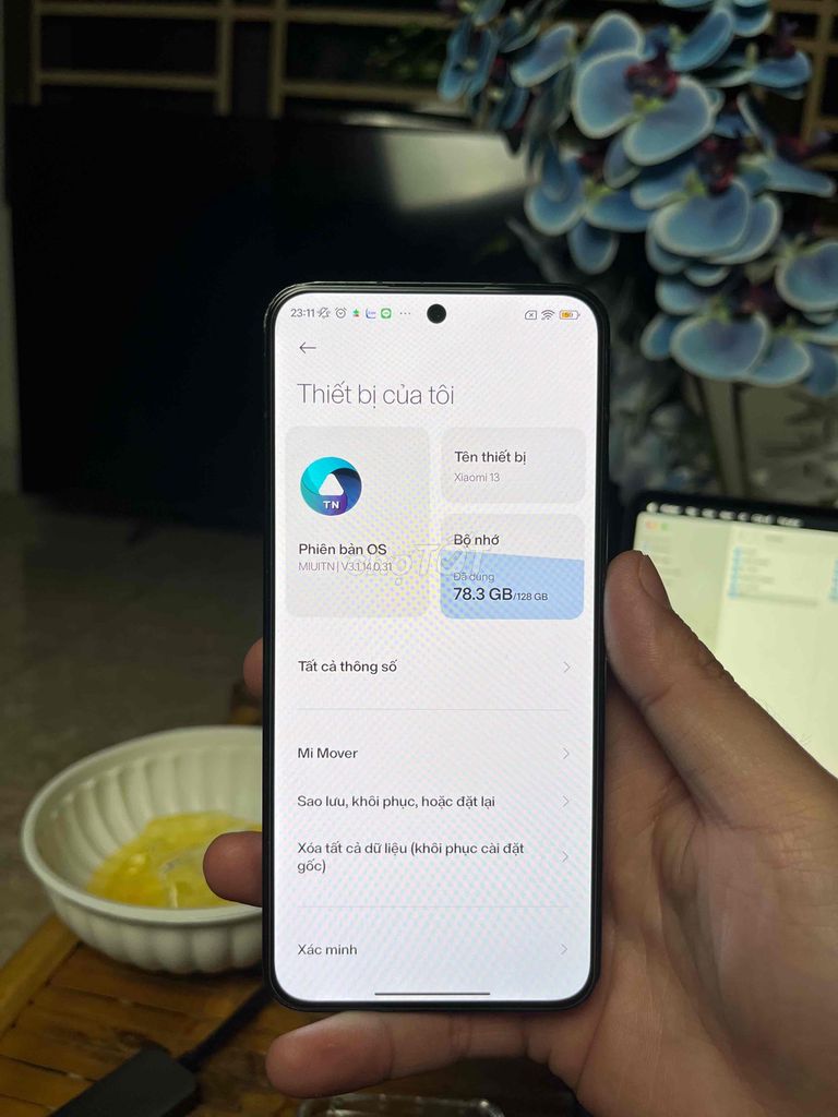 Xiaomi Mi 13 128GB Đen. Mua bán Điện thoại tại Thành phố Buôn Ma Thuột Đắk Lắk được đăng bởi Nam Anh hình 1