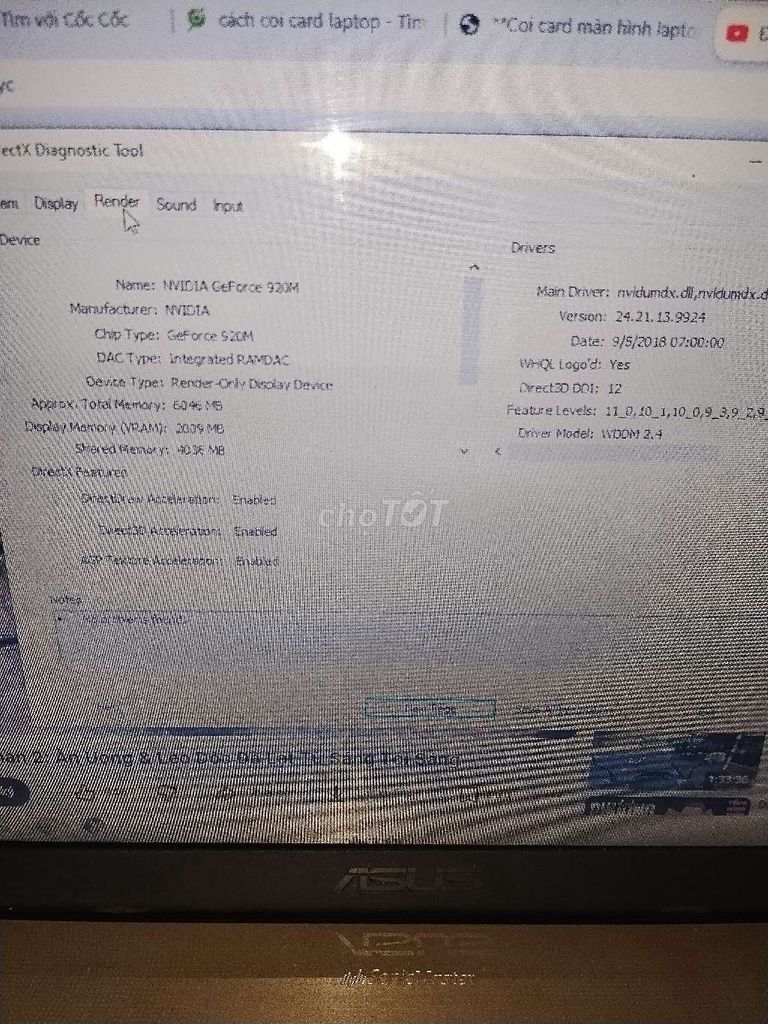 ASUS K541U i5-7200U. Mua bán Laptop tại Huyện Bến Lức Long An được đăng bởi Quí hình 1