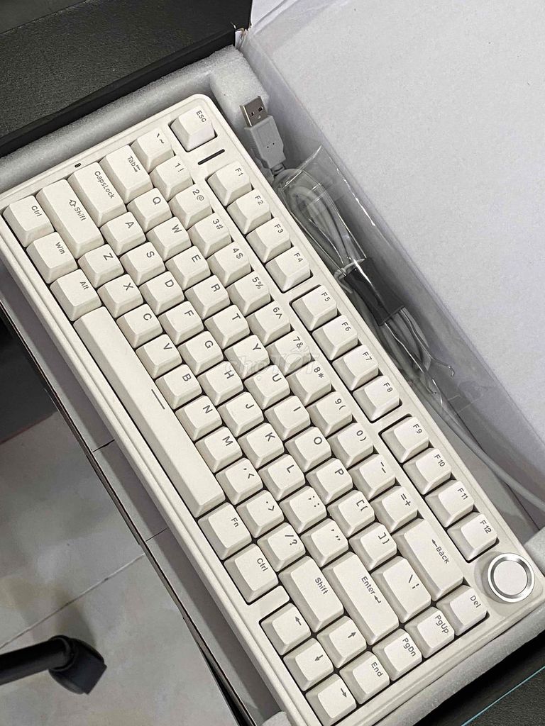 phím cơ có dây AULA F75, red switch, có hotswap. Mua bán Phụ kiện (Màn hình, Chuột...) tại Thành phố Đà Lạt Lâm Đồng được đăng bởi MAI BINH hình 1