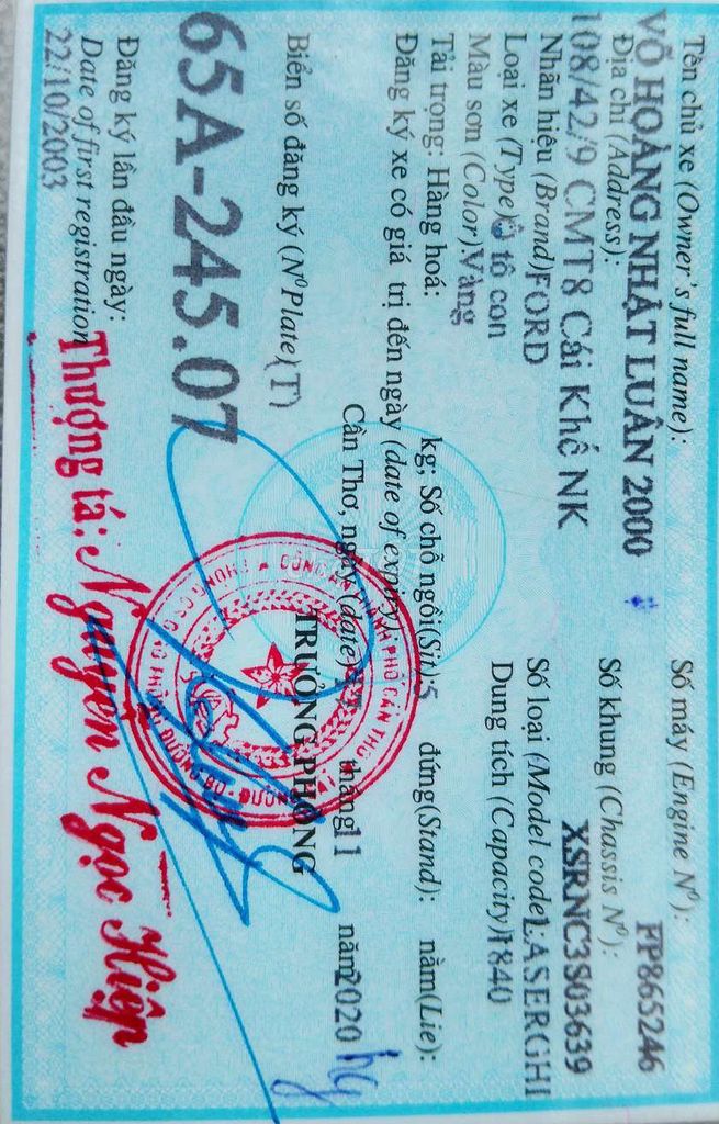 2003 Ghia 1.8 - 100000 km. Mua bán Ô tô tại Thị xã Phước Long Bình Phước được đăng bởi phạm Ngọc Thạch  hình 3