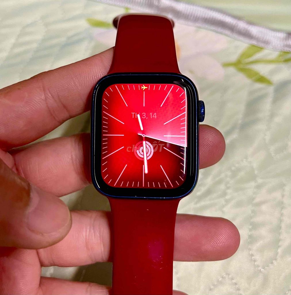 Apple Watch Series 6 Đỏ 44mm. Mua bán Thiết bị đeo thông minh tại Thành phố Biên Hòa Đồng Nai được đăng bởi Nguyen Tuan Tien hình 1