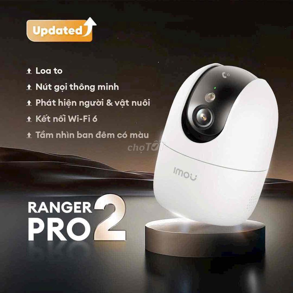 Camera Imou Ranger 2 Pro 3MP. Mua bán Máy ảnh, Máy quay tại Quận Cái Răng Cần Thơ được đăng bởi Thiên Thành hình 1