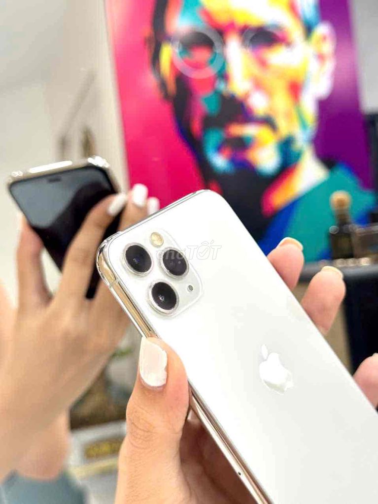 Apple iPhone 11 Pro 64GB Trắng. Mua bán Điện thoại tại Thành phố Mỹ Tho Tiền Giang được đăng bởi Hoàng Thành Apple hình 1