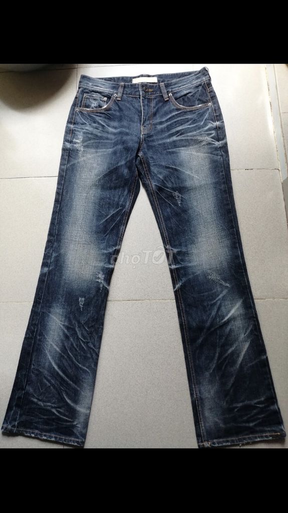 0967322792 - Jeans nam size 33,31 made in korean form chuẩn cha