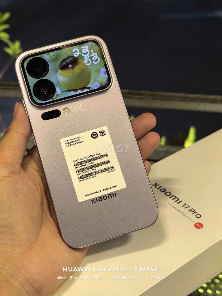 Xiaomi 17 Pro rom tiếng việt pin 100. Mua bán Điện thoại tại Huyện Củ Chi Tp Hồ Chí Minh được đăng bởi thien hình 1