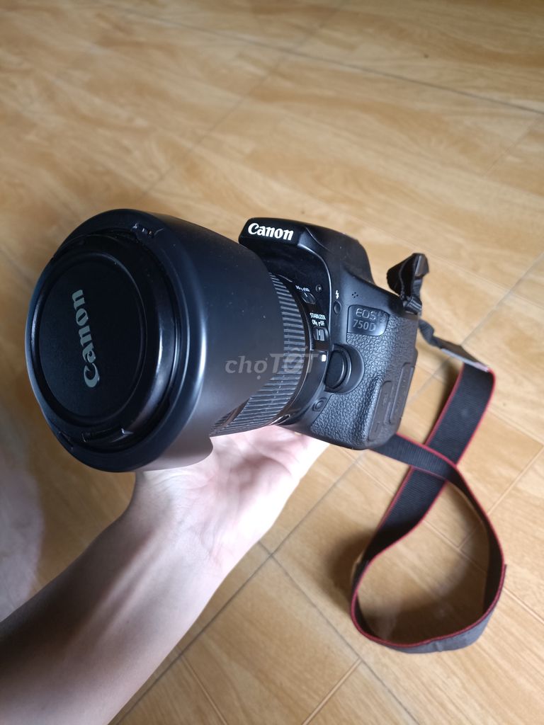 Canon 750D + 50STM + 18-135STM đẹp