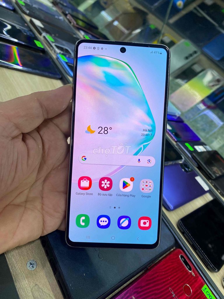 Samsung Note 10 Lite 8GB/128GB Bạc. Mua bán Điện thoại tại Thành phố Bến Tre Bến Tre được đăng bởi Điện thoại Bến Tre giá rẻ hình 1