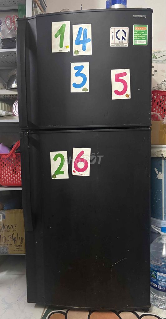 Tủ lạnh Sharp SJ-K22N-SL 194L. Mua bán Tủ lạnh tại Quận Tân Bình Tp Hồ Chí Minh được đăng bởi My My hình 1