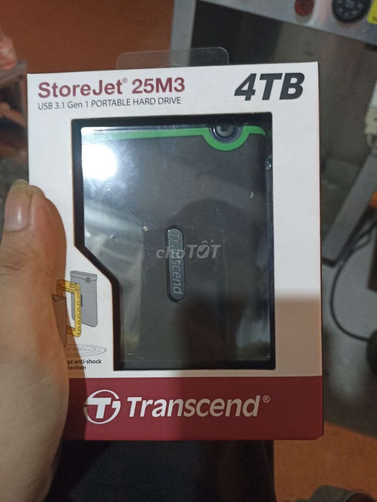 Ổ cứng di động 4TB Mới 100%. Mua bán Linh kiện (RAM, Card...) tại Quận 12 Tp Hồ Chí Minh được đăng bởi Đặng Tôn Nghị hình 1