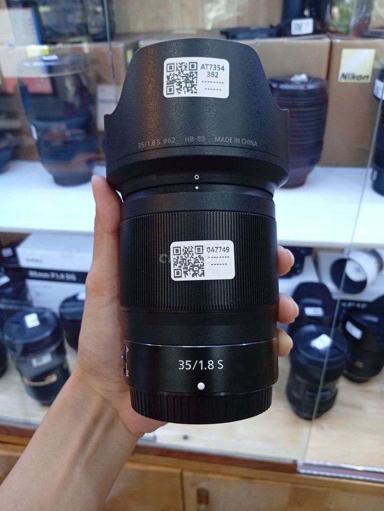 Lens Nikon Z 35mm F1.8 S. Mua bán Máy ảnh, Máy quay tại Quận 1 Tp Hồ Chí Minh được đăng bởi Thanh Thanh hình 1