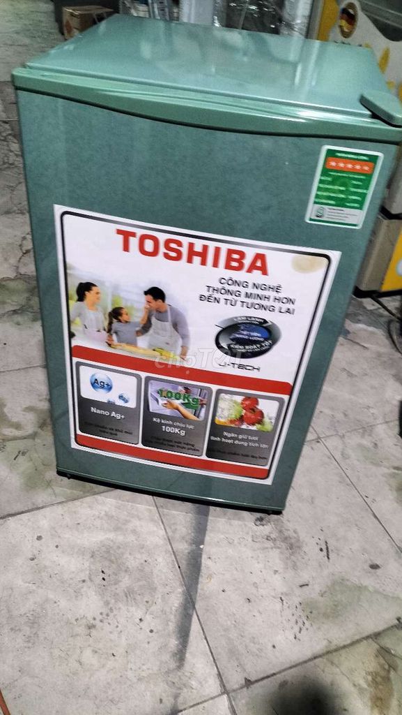 Tủ lạnh Toshiba 85L Xanh. Mua bán Tủ lạnh tại Huyện Hóc Môn Tp Hồ Chí Minh được đăng bởi long hình 1