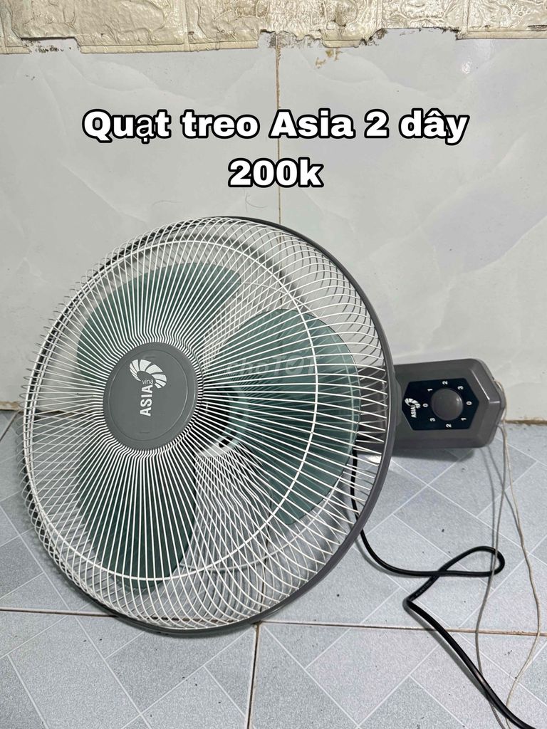 Quạt treo tường Asia 2 dây