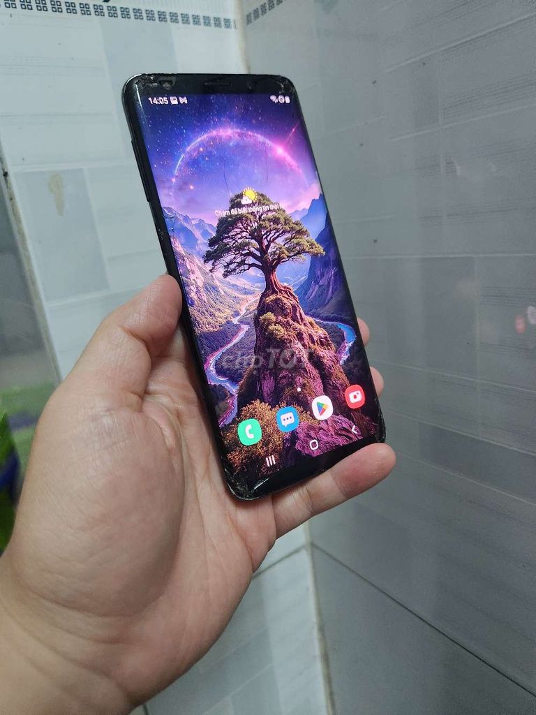 Samsung S9 màn cong tràn viền ram 4gb. Mua bán Điện thoại tại Quận Tân Phú Tp Hồ Chí Minh được đăng bởi Trần Gia Bảo hình 1