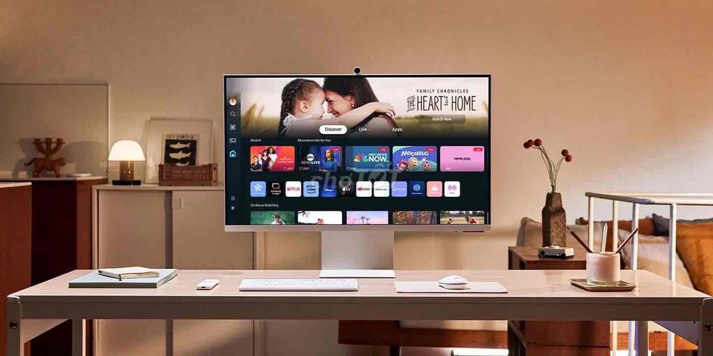 Màn hình Samsung M8 M80D 32 inch 4K Trắng. Mua bán Phụ kiện (Màn hình, Chuột...) tại Quận Tân Bình Tp Hồ Chí Minh được đăng bởi Lê Đình Tâm hình 1