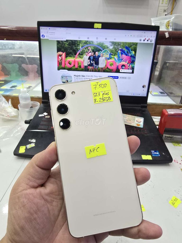 Samsung S23 Plus 256GB . Mua bán Điện thoại tại Thành phố Long Xuyên An Giang được đăng bởi Facebook Cầm Đồ Thúy Vân hình 1