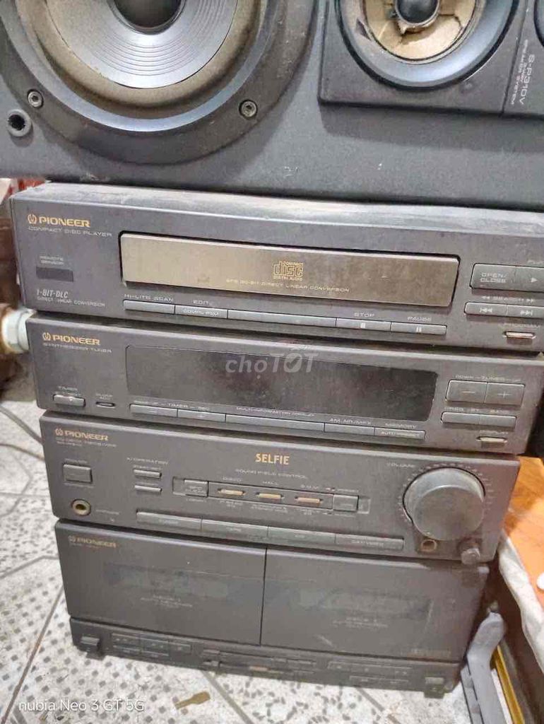 Dàn âm thanh Pioneer P-310 Xám Hư hỏng. Mua bán Tivi, Âm thanh tại Quận 8 Tp Hồ Chí Minh được đăng bởi Nguyenminh hình 1