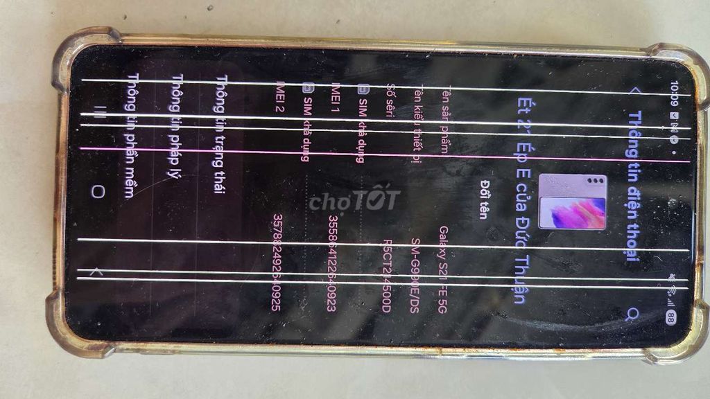 Samsung Galaxy S21 FE 5G 256GB Đen. Mua bán Điện thoại tại Thị xã Bến Cát Bình Dương được đăng bởi Lê Đức Thuận hình 1