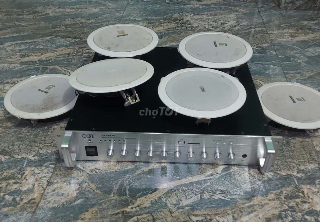 Bộ khuếch đại OBT OBT-6150 Đã sử dụng. Mua bán Tivi, Âm thanh tại Quận Gò Vấp Tp Hồ Chí Minh được đăng bởi Thanh hình 1